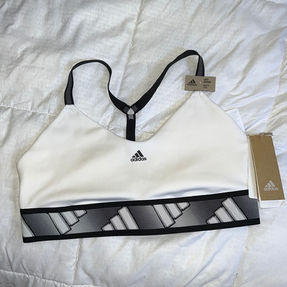 Never Worn , Tags still on , Adidas sports bra, light support
